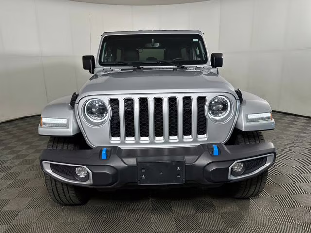 2023 Silver Zynith Clearcoat Jeep Wrangler Sahara 4xe 4X4 SUV