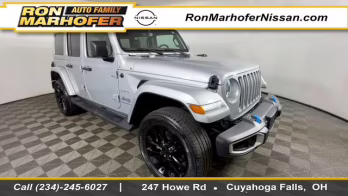 2023 Silver Zynith Clearcoat Jeep Wrangler Sahara 4xe 4X4 SUV