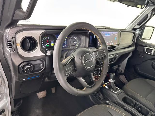 2024 Silver Zynith Clearcoat Jeep Wrangler Willys 4xe 4X4 SUV