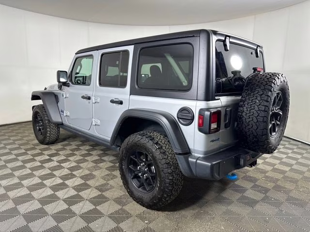 2024 Silver Zynith Clearcoat Jeep Wrangler Willys 4xe 4X4 SUV