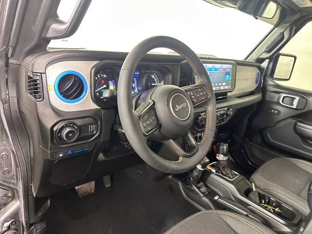 2024 Granite Crystal Metallic Clearcoat Jeep Wrangler Willys 4xe 4X4 SUV
