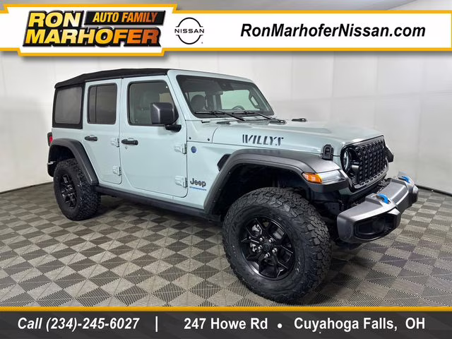 2024 Earl Clearcoat Jeep Wrangler Willys 4xe 4X4 SUV