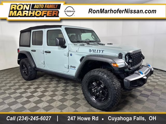 2024 Earl Clearcoat Jeep Wrangler Willys 4xe 4X4 SUV
