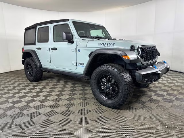 2024 Earl Clearcoat Jeep Wrangler Willys 4xe 4X4 SUV
