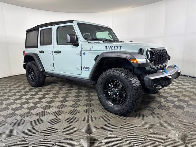 2024 Earl Clearcoat Jeep Wrangler Willys 4xe 4X4 SUV