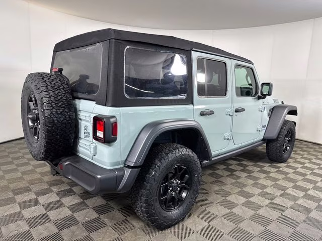 2024 Earl Clearcoat Jeep Wrangler Willys 4xe 4X4 SUV