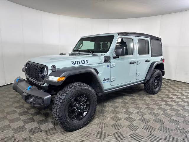 2024 Earl Clearcoat Jeep Wrangler Willys 4xe 4X4 SUV