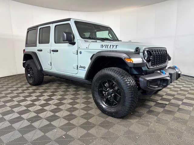 2024 Earl Clearcoat Jeep Wrangler Willys 4xe 4X4 SUV
