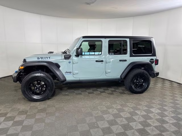 2024 Earl Clearcoat Jeep Wrangler Willys 4xe 4X4 SUV