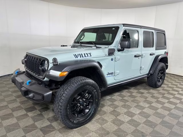 2024 Earl Clearcoat Jeep Wrangler Willys 4xe 4X4 SUV