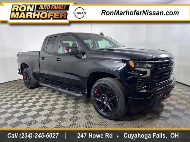 2023 Black Chevrolet Silverado 1500 RST 4X4 Truck