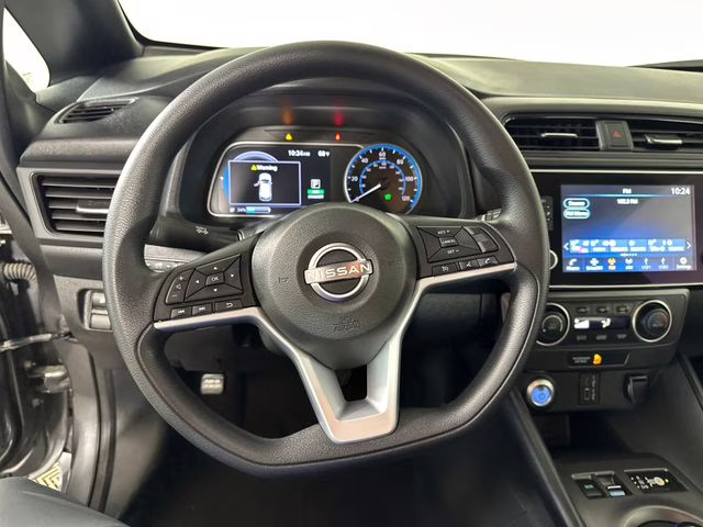 2025 Gun Metallic Nissan Leaf S FWD Hatchback