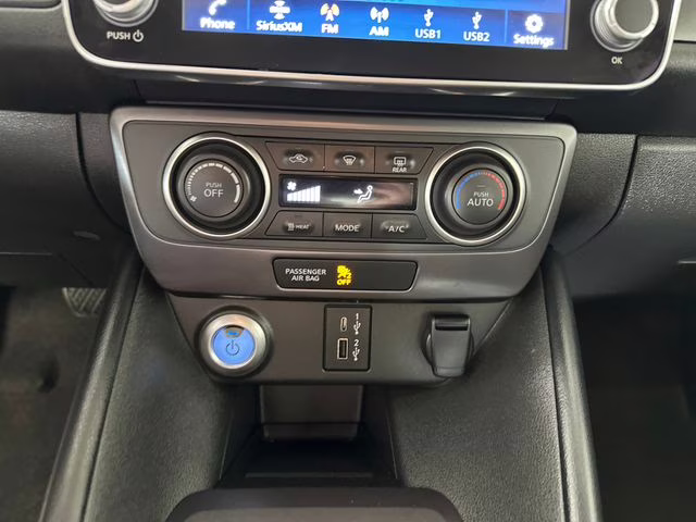 2025 Gun Metallic Nissan Leaf S FWD Hatchback
