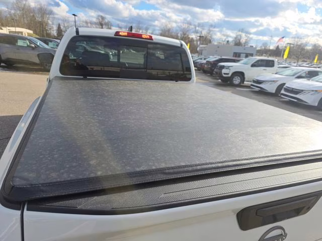 2026 Glacier White Nissan Frontier S 4X4 Truck