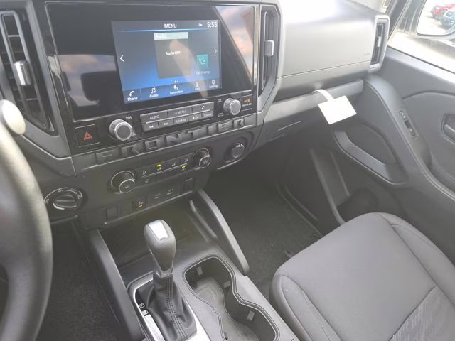 2026 Glacier White Nissan Frontier S 4X4 Truck