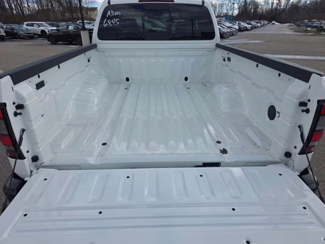 2026 Glacier White Nissan Frontier S 4X4 Truck
