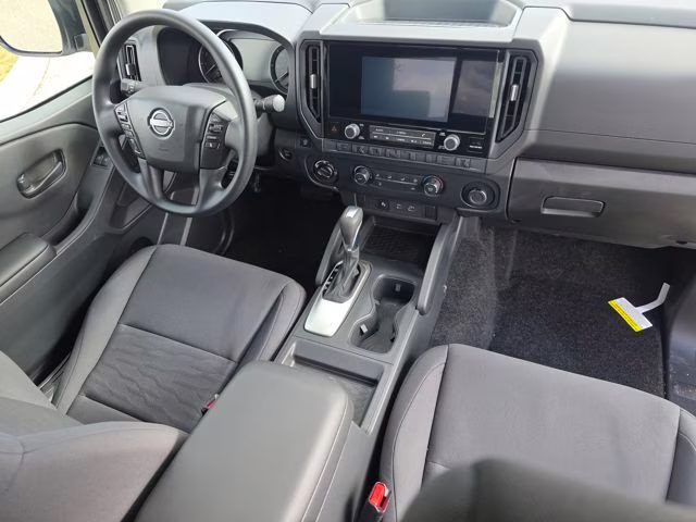 2026 Glacier White Nissan Frontier S 4X4 Truck