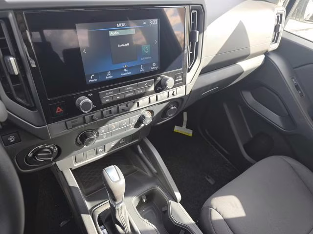 2026 Glacier White Nissan Frontier S 4X4 Truck
