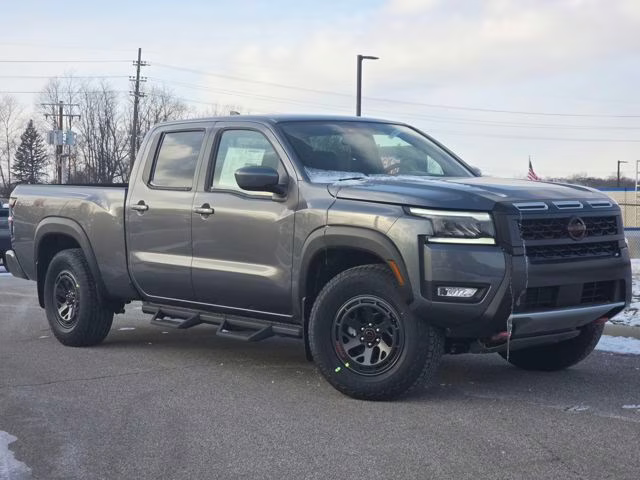 2026 Gun Metallic Nissan Frontier S 4X4 Truck