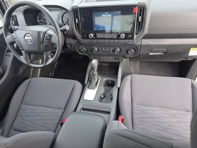 2026 Glacier White Nissan Frontier S 4X4 Truck
