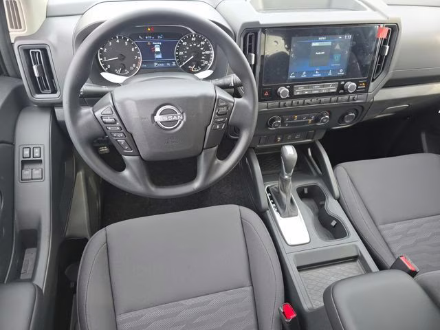 2026 Glacier White Nissan Frontier S 4X4 Truck