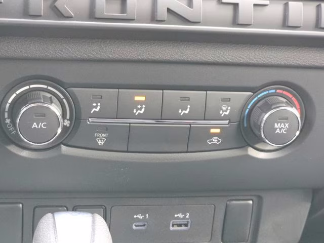 2026 Glacier White Nissan Frontier S 4X4 Truck