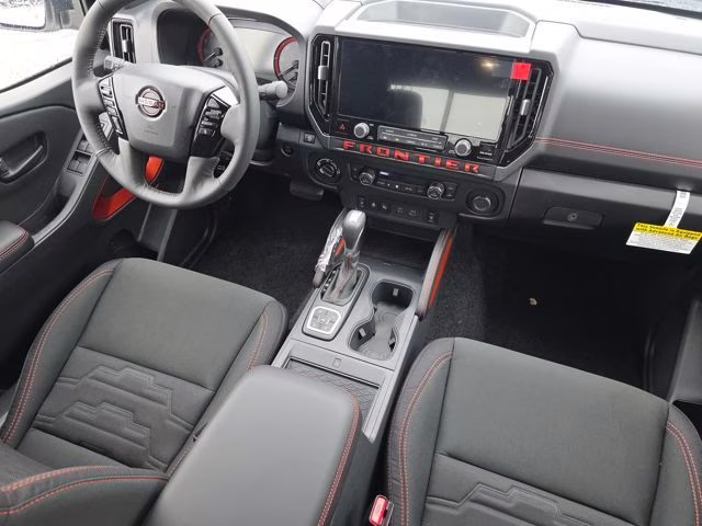 2026 Glacier White Nissan Frontier PRO-4X 4X4 Truck