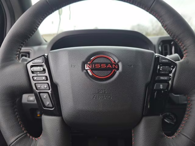 2026 Glacier White Nissan Frontier PRO-4X 4X4 Truck