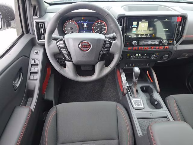2026 Glacier White Nissan Frontier PRO-4X 4X4 Truck