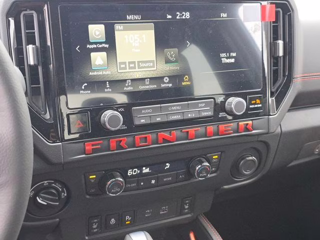 2026 Glacier White Nissan Frontier PRO-4X 4X4 Truck