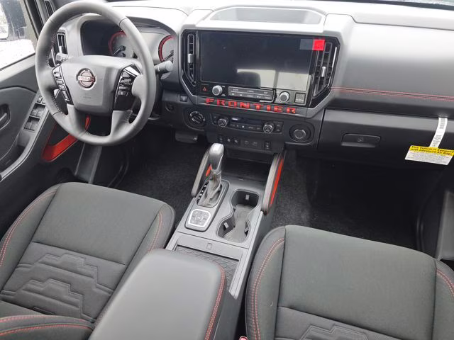 2026 Glacier White Nissan Frontier PRO-4X 4X4 Truck