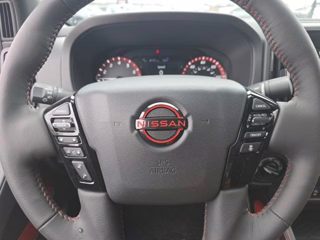 2026 Glacier White Nissan Frontier PRO-4X 4X4 Truck