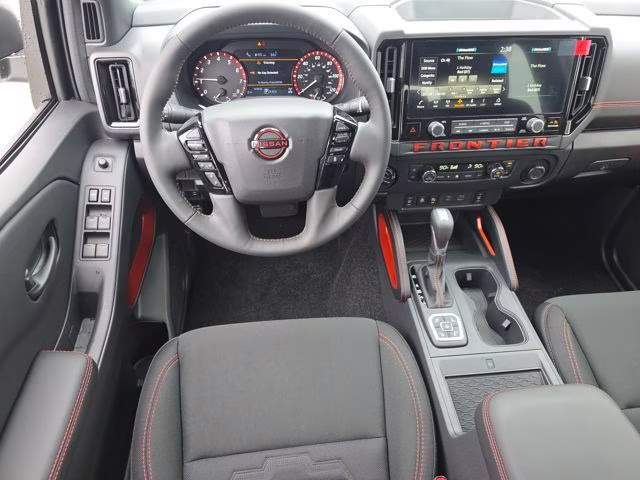 2026 Glacier White Nissan Frontier PRO-4X 4X4 Truck
