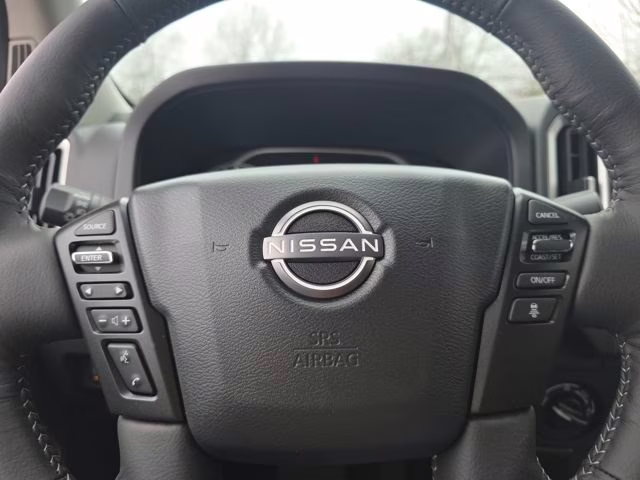 2026 Glacier White Nissan Frontier SV 4X4 Truck