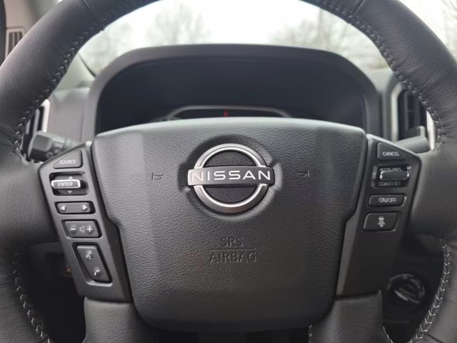 2026 Glacier White Nissan Frontier SV 4X4 Truck