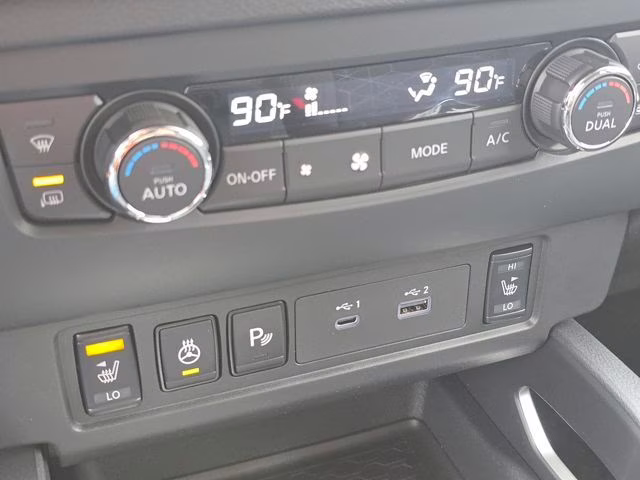 2026 Glacier White Nissan Frontier SV 4X4 Truck