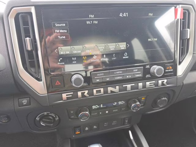 2026 Glacier White Nissan Frontier SV 4X4 Truck