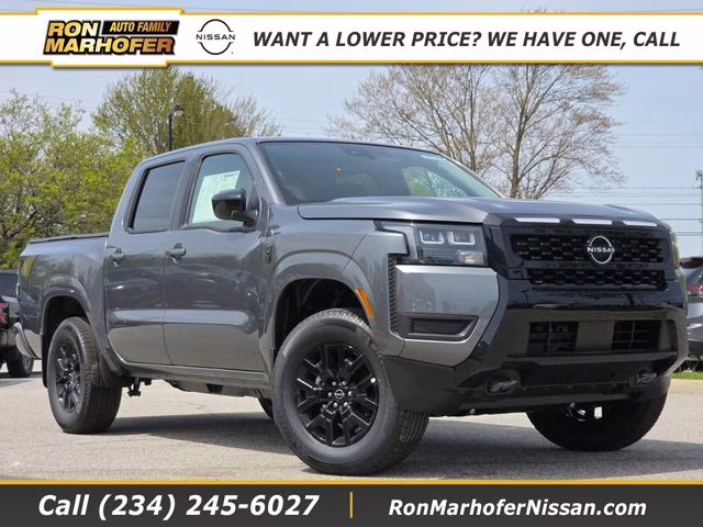 2026 Gun Metallic Nissan Frontier SV 4X4 Truck
