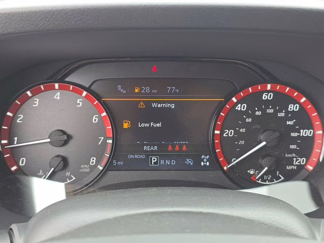 2026 Glacier White Nissan Frontier PRO-4X 4X4 Truck