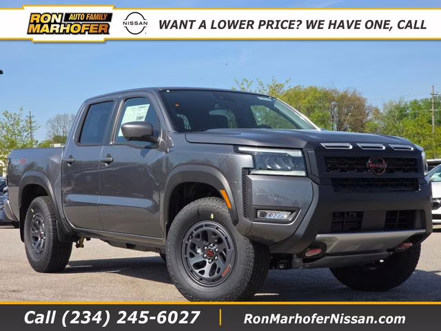 2026 Gun Metallic Nissan Frontier PRO-4X 4X4 Truck