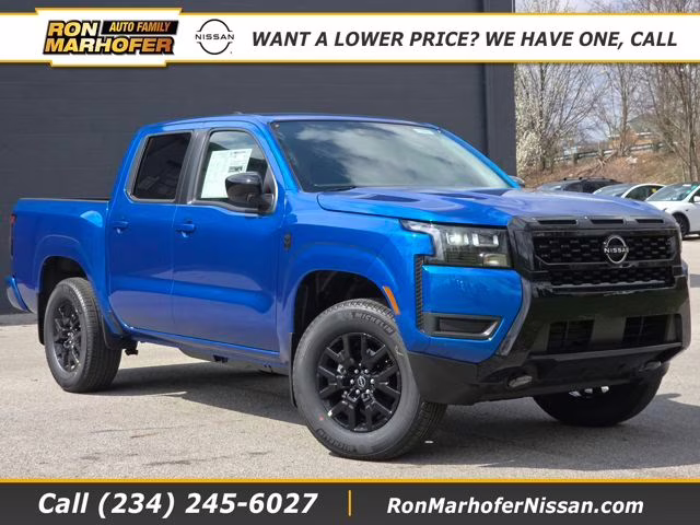 2026 Bluestone Pearl Nissan Frontier SV 4X4 Truck