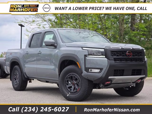 2026 Boulder Gray Pearl Nissan Frontier PRO-4X 4X4 Truck