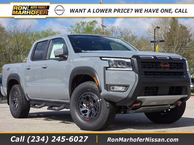 2026 Boulder Gray Pearl Nissan Frontier PRO-4X 4X4 Truck