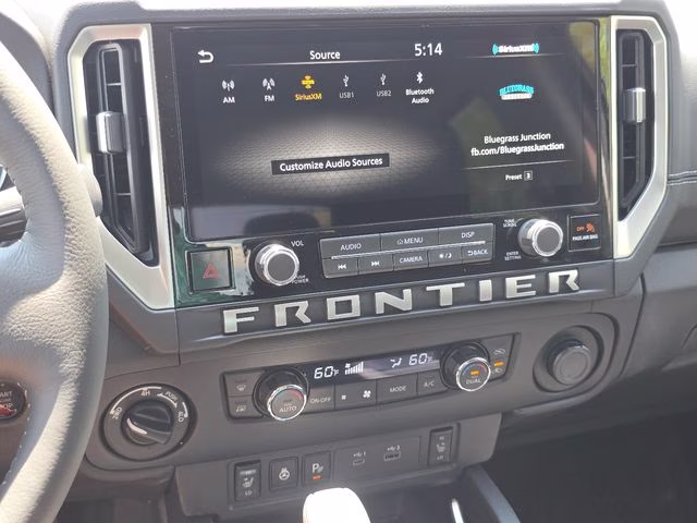 2026 Super Black Nissan Frontier SV 4X4 Truck