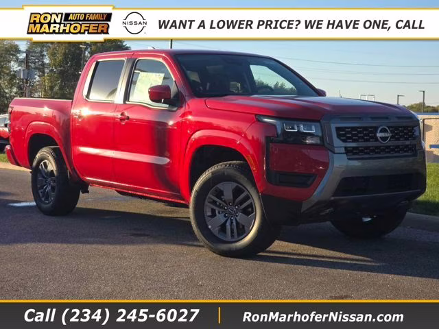 2026 Red Alert Nissan Frontier SV 4X4 Truck