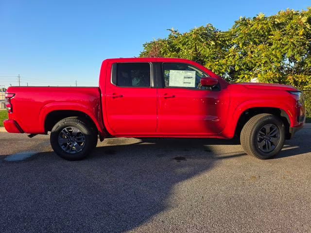 2026 Red Alert Nissan Frontier SV 4X4 Truck