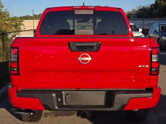 2026 Red Alert Nissan Frontier SV 4X4 Truck