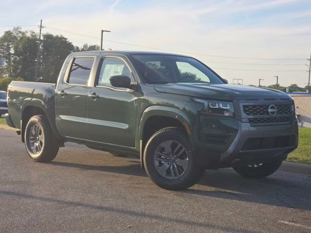 2026 Tactical Green Metallic Nissan Frontier SV 4X4 Truck