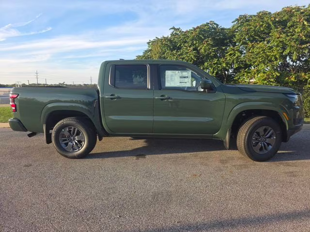 2026 Tactical Green Metallic Nissan Frontier SV 4X4 Truck