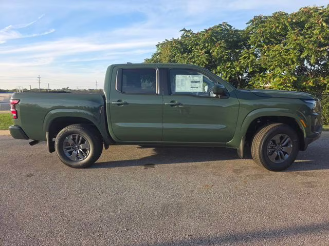 2026 Tactical Green Metallic Nissan Frontier SV 4X4 Truck